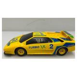 Vintage 1980's RADIO SHACK Turbo XR #2 RC Race Car (Barely Used) In Original Box