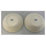 Vintage Churchill China England Blue Willow Dinnerware
