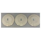 Vintage Churchill China England Blue Willow Dinnerware