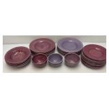 Misc. Pottery Barn Purple Dinnerware