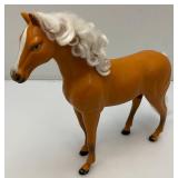 Large Handmade Wood Barn With Misc. Vintage Toy Horses 21' x 21' x 29'