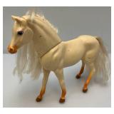 Large Handmade Wood Barn With Misc. Vintage Toy Horses 21' x 21' x 29'