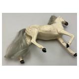 Large Handmade Wood Barn With Misc. Vintage Toy Horses 21' x 21' x 29'