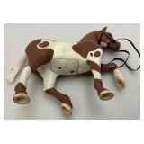 Large Handmade Wood Barn With Misc. Vintage Toy Horses 21' x 21' x 29'