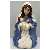 Vintage 26' Mary And baby Jesus Blow Mold (Has Light)
