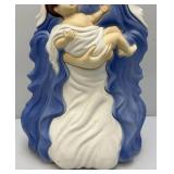 Vintage 26' Mary And baby Jesus Blow Mold (Has Light)