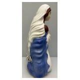 Vintage 26' Mary And baby Jesus Blow Mold (Has Light)