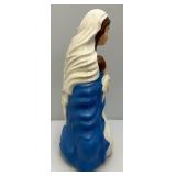 Vintage 26' Mary And baby Jesus Blow Mold (No Light)