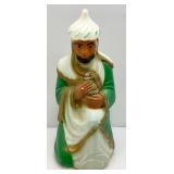 1960's 28' Wise Man Blow Mold (Has Light) Hole In Head