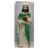 1960's Vintage 47' Wise Man Blow Mold (Has Light)