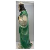 1960's Vintage 47' Wise Man Blow Mold (Has Light)