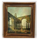 Two old Framed Pictures One is Original Oil