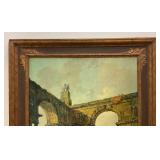 Two old Framed Pictures One is Original Oil