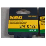 *2* DeWalt Reducing Impact Adapter - 3/4'x1/2'