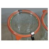 *2* Weck 3/4L Mold Canning Jars