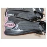 Cressi Adult Rondine Palau Fin Snorkel Set - Fin Size S/M