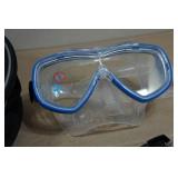 Cressi Adult Rondine Palau Fin Snorkel Set - Fin Size XS/S