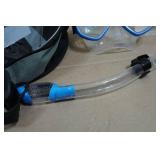 Cressi Adult Rondine Palau Fin Snorkel Set - Fin Size XS/S
