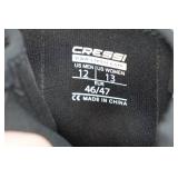 Cressi Minorca 3mm Neoprene Adult Anti-Slip Sole Boots - Size 12