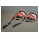 *2* Dunlop Tennis Rackets - 9-12 Years