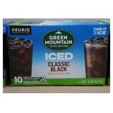 *4* 10-Packs Green Mountain Keurig Iced Classic Black Coffee Pods