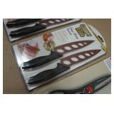 *2* Copper Knife Sets and Scissors