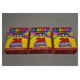 *3* 24-Packs Crayons