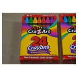 *3* 24-Packs Crayons