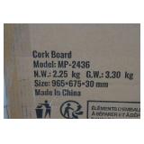 Vevor Cork Board - 38'x26.5'