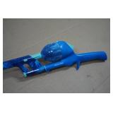 Realtree Tangle Free Kid's Fishing Rod - Blue
