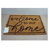 Comfort Bay Printed Doormat - 18'x27' Welcome to Our Home