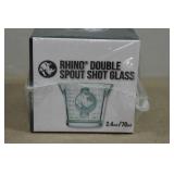 Rhino Stainless Steel & Glass Dosing Cups