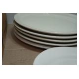 *20* Milkshake Glasses and 7 Oval Plates