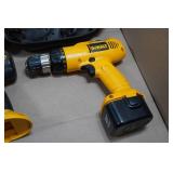 DeWalt Drills with Battery/Charger and Sander