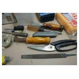Assorted Tools and Hardware