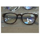 Faux Eye Lashes, Mascara and Bluelight Blocking Reading Glasses