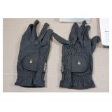 Knee and Ankle Braces and Riding Gloves