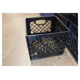 *5* Heavy Duty Plastic Milk Crates