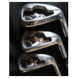 3 CALLAWAY X TOUR GOLF CLUBS