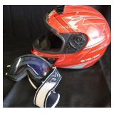 POLARIS HELMET XL / GOGGLES