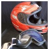 POLARIS HELMET XL / GOGGLES