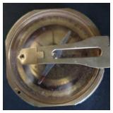ANTIQUE ? VINTAGE ?  BRASS BRUNTON STYLE CUMPASS.