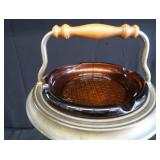 VINTAGE STANDING ASHTRAY.
