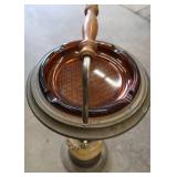 VINTAGE STANDING ASHTRAY.