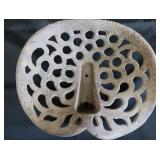VINTAGE CAST IRON TRACTOR SEAT