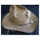 VINTAGE WW11 ERA US ARMY CAMPAIGN HAT