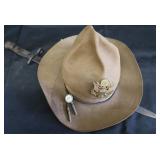 VINTAGE WW11 ERA US ARMY CAMPAIGN HAT