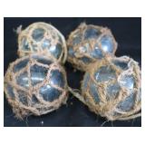 JAPANESE GLASS FISHING FLOATS