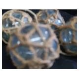 JAPANESE GLASS FISHING FLOATS