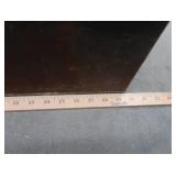 ANTIQUE  BROAD HEAD AXE HEAD / VINTAGE METAL TOOL BOX